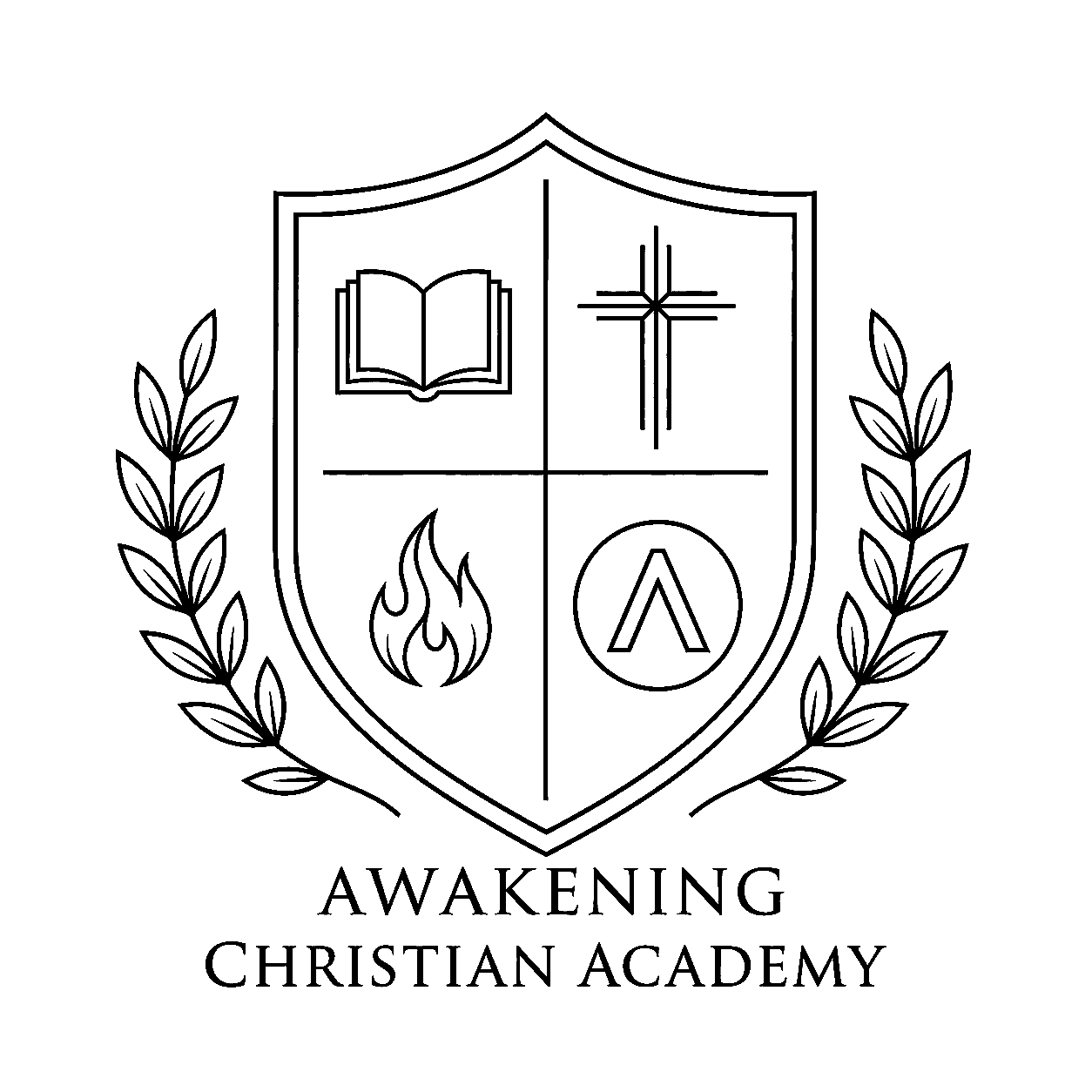 Awakening Christian Academy crest